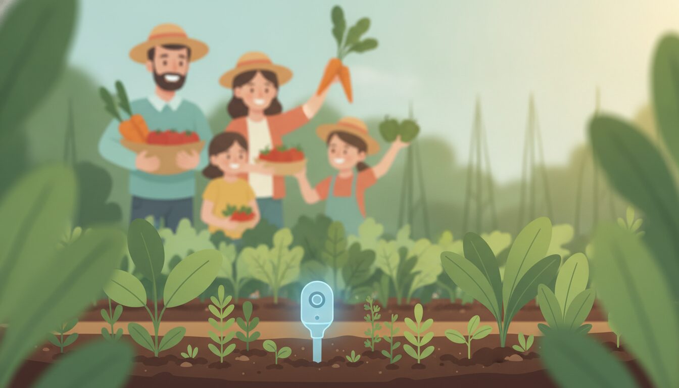 【IoT活用】週末パパの救世主！水やり忘れ・害虫から守る「賢い家庭菜園」管理術